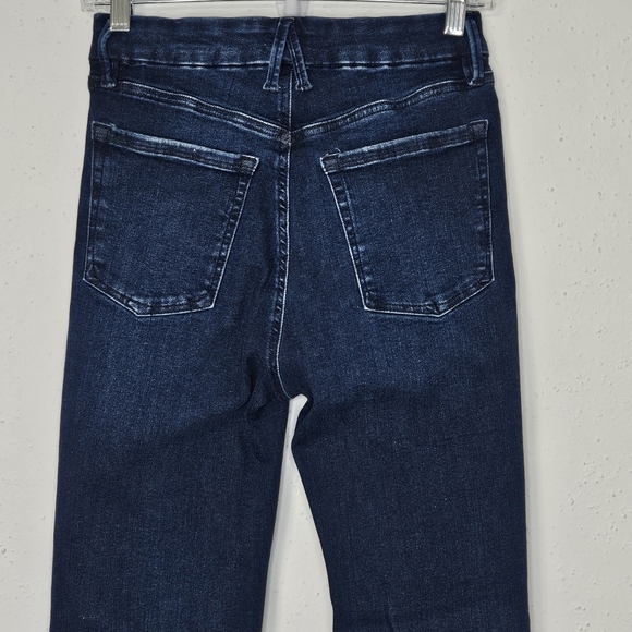 Good American Always Fit Good Classic Slim straight Jean Indigo Wash 6-12 - Picture 9 of 16